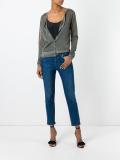 high shine cardigan 