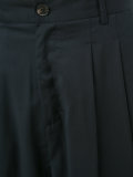 pleated detail trousers