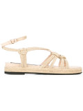 braided flat sandals