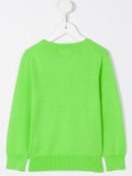 logo embroidered jumper