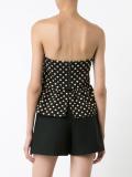polka dot top