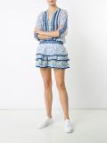 printed ruffle dress 