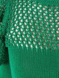 open knit detail jumper