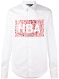 logo print shirt
