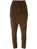 drop crotch slim pants 