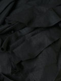 draped shortsleeved blouse