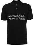 American Psycho印花Polo恤