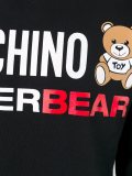 logo泰迪熊印花套头衫