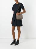 strap studded cross body bag 
