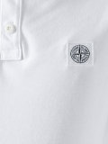 logo patch polo shirt 