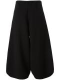 'Bunka' cropped wide leg trousers