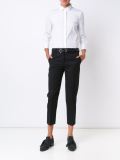 curved hem shirt