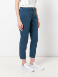 cropped tapered jeans