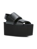 touch strap platform sandals