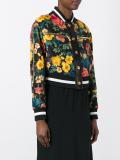 floral print bomber jacket 