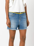 embellished back shorts