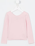 scoop neck sweatshirt