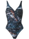 abstract print swimsuit