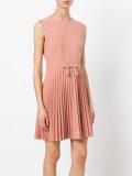 pleat skirt dress