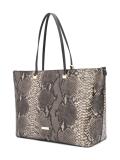 snakeskin tote 