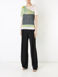 knitted layer T-shirt 