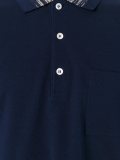 'Space Dye Collar' polo shirt