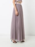 gathered long skirt