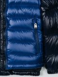 padded long sleeved gilet 