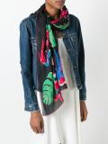 parrot print scarf