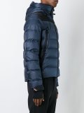 zipped padded jacket 