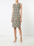 printed sleeveless dress