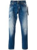 'Rioped' straight-leg jeans