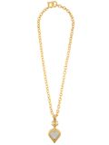 heart mirror necklace