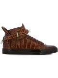 '100MM' hi-top sneakers