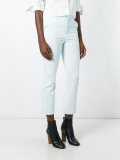 cropped tailored trousers