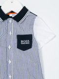 polo shirt romper suit