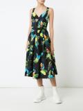 tropical print dress