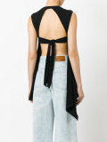 open back jersey top
