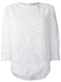 embroidered details blouse 
