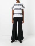 lace-up detailing T-shirt