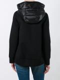 funnel neck padded jacket