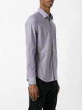 geometric circle print shirt