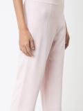 tailored straight cropped trousers