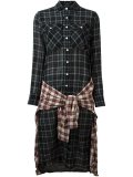 'Plaid Grunge' dress