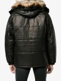 hooded puffer jacket