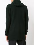 hooded fitted parka