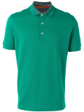spread collar polo shirt