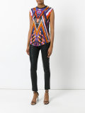 printed logo tank top 