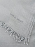 frayed trim scarf 