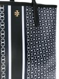 chain print tote